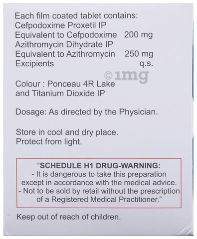 Zedocef AZ Tablet image