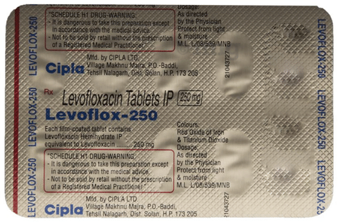 Levoflox 250 Tablet image