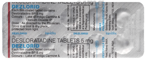 Dezlorid 5mg hotsell
