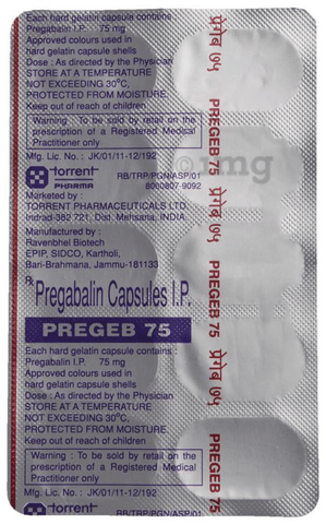 Pregeb 75 Capsule image