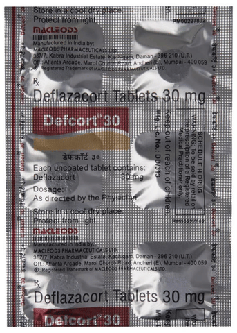 Defcort 30 Tablet image