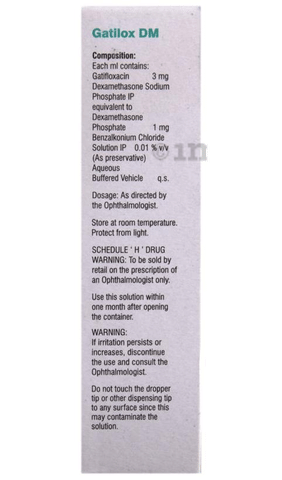 Gatilox DM Sterile Eye Drops image