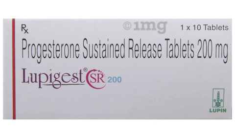 Lupigest SR 200 Tablet image Lupigest SR 200 Tablet image