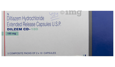 Dilzem CD 180 Capsule ER: View Uses, Side Effects, Price and