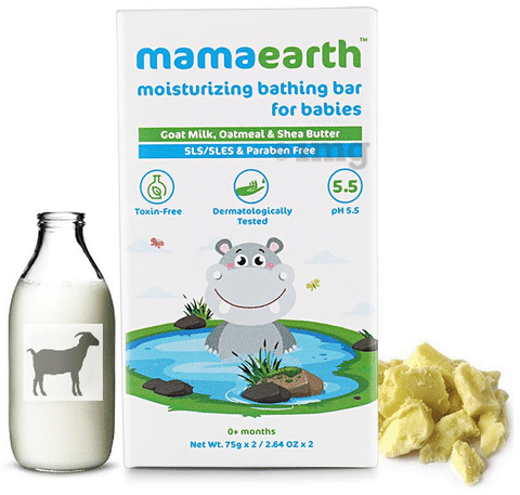Mamaearth baby bathing shop bar