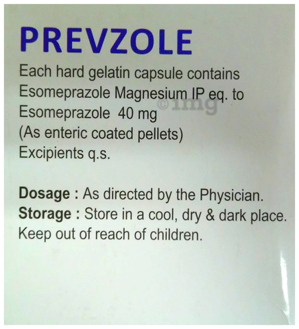 Prevzole Capsule image Prevzole Capsule image