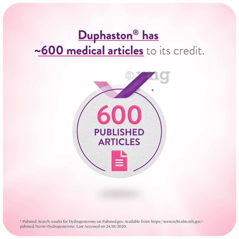 Duphaston 10mg Tablet image Duphaston 10mg Tablet image