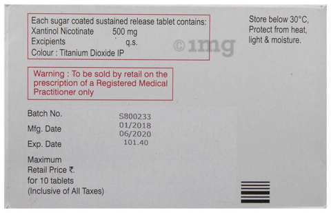 Complamina Retard 500 Tablet SR image Complamina Retard 500 Tablet SR image