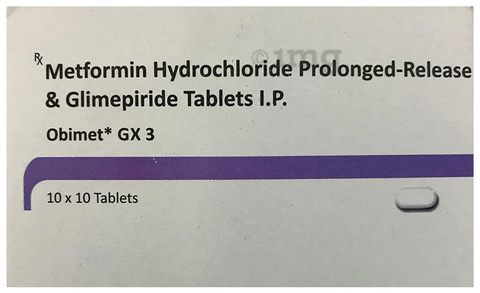Obimet GX 3 Tablet PR