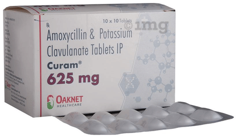 Curam 625mg Tablet image Curam 625mg Tablet image