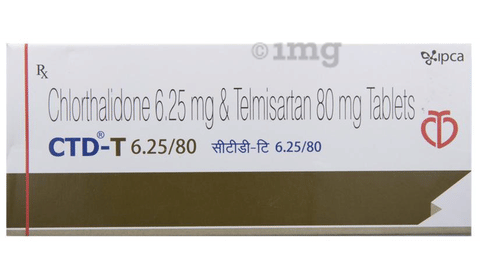 CTD-T 6.25/80 Tablet image