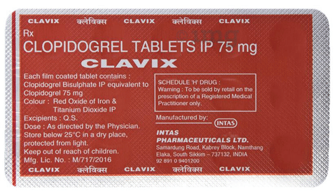 Clavix Tablet image