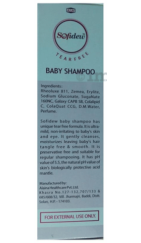 Sofidew Baby Shampoo image Sofidew Baby Shampoo image