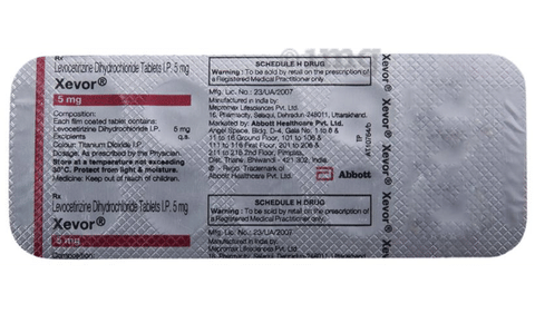 Xevor 5mg Tablet image