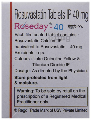Roseday 40 Tablet image