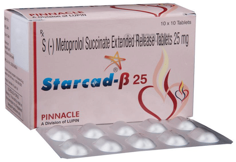Starcad-Beta 25 Tablet ER image