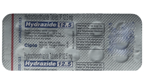 Hydrazide 12.5 Tablet image