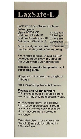 Laxsafe-L Oral Solution Red Cherry image