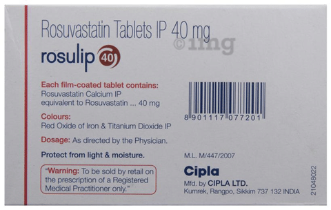 Rosulip 40 Tablet image