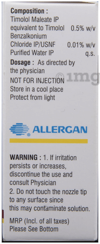 Glucomol 0.5% Eye Drop image