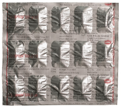 Ecosprin Gold 20 Capsule image