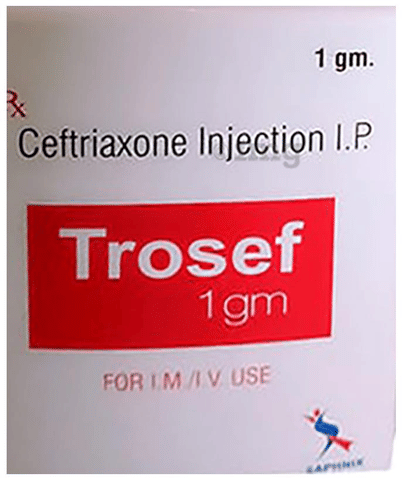 Trosef 1gm Injection image