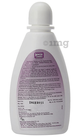 Jungle Formula Head lice Lotion: Buy bottle of 25.0 ml Lotion at