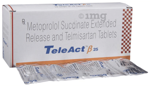 Teleact Beta 25 Tablet ER image Teleact Beta 25 Tablet ER image