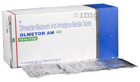 Olmetor AM 40 Tablet image