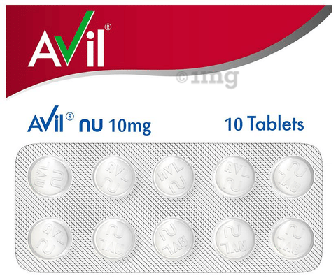 Avil NU 10mg Tablet image