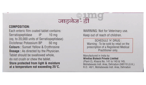 Zinase-D Tablet image