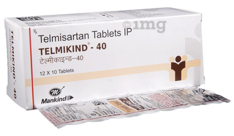 Telmikind 40 Tablet image Telmikind 40 Tablet image