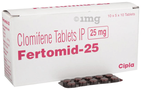 Fertomid 25 Tablet image Fertomid 25 Tablet image