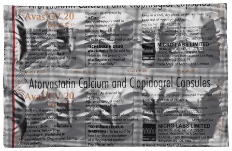 Avas CV 20 Capsule image