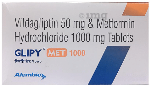 Glipy Met 1000 Tablet