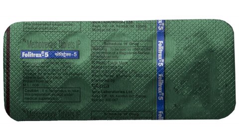 Folitrax 5 Tablet image Folitrax 5 Tablet image