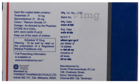 Tide Plus 10 Tablet