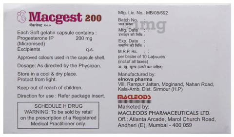 Macgest 200 Capsule image