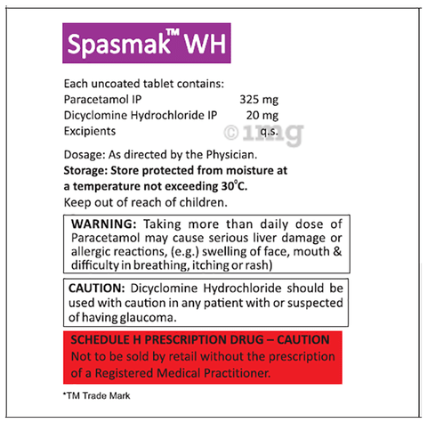 Spasmak-WH Tablet