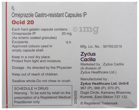 Ocid 20 Capsule image