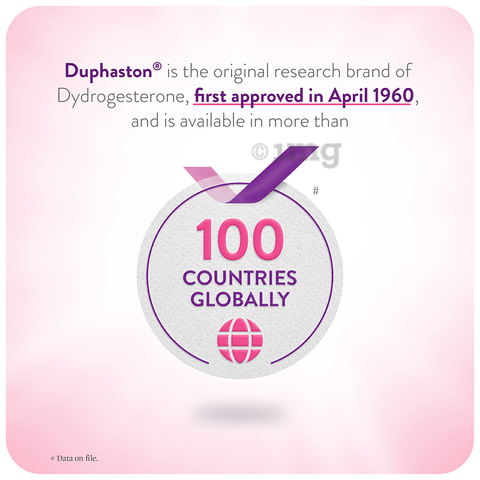 Duphaston 10mg Tablet image Duphaston 10mg Tablet image