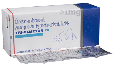 Tri-Olmetor 20 Tablet image Tri-Olmetor 20 Tablet image