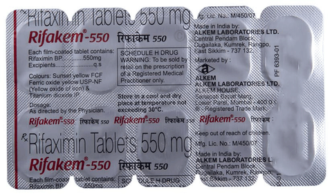 Rifakem 550 Tablet image