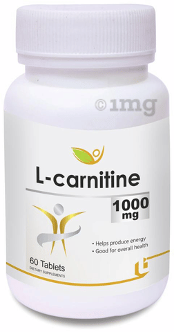 Biotrex L-Carnitine 1000mg Tablet image Biotrex L-Carnitine 1000mg Tablet image