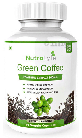 Nutralyfe Green Coffee Bean Extract Veggie Capsule: Buy ...