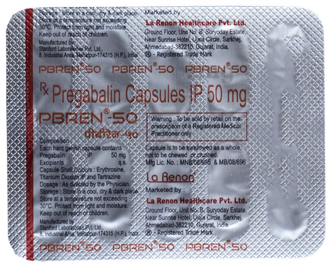Pbren 50 Capsule image