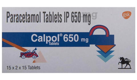 Calpol 650mg Tablet image