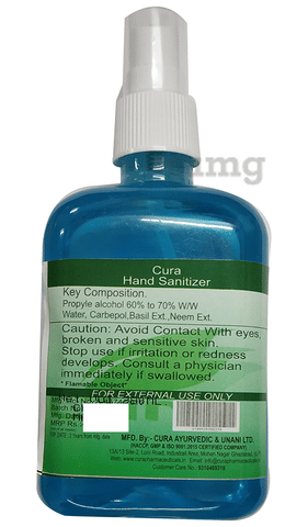 Cura Mist Spray Hand Sanitizer image Cura Mist Spray Hand Sanitizer image