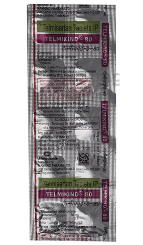 Telmikind 80 Tablet image Telmikind 80 Tablet image