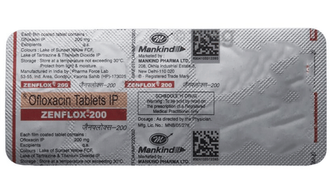 ZENflox 200 Tablet image